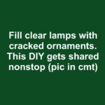 Smash old glass jars and coat them in shimmer glaze. This turns trash into total treasure