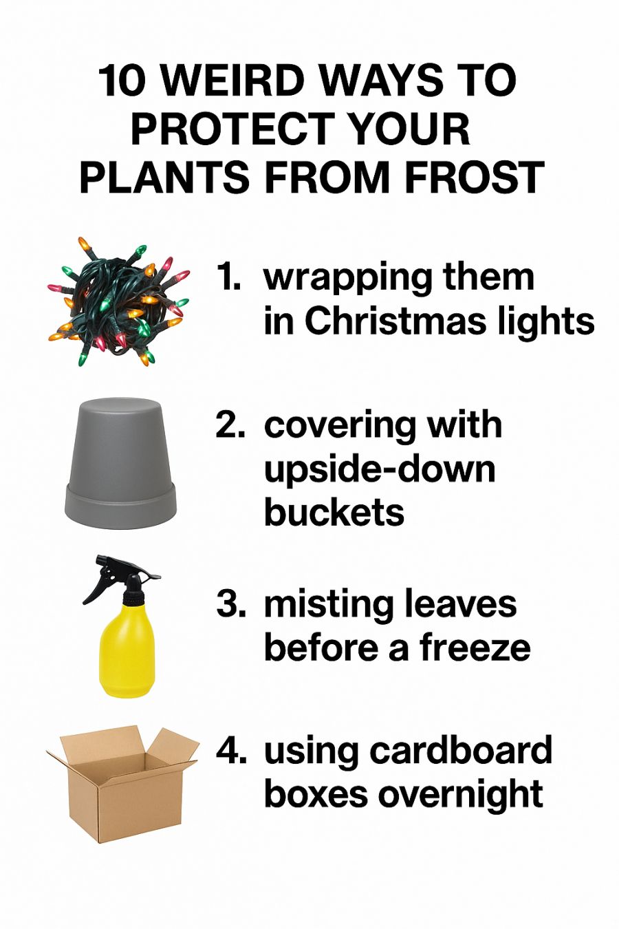 10 weird ways to protect your plants from frost - Diy Home Garden
