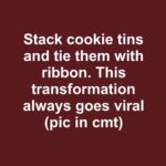 Thread ornaments through an old ladder frame. You’ll understand the hype instantly