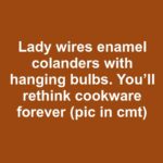 Lady bends copper scrubbing pads and then stacks them onto wire frames. Try not to love this winter DIY