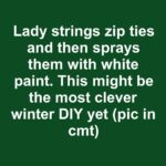 Snap twigs with metallic dust. Try not to love this