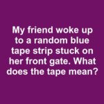 My aunt opened the door to find a single playing card tucked in the screen. What does the card mean?