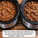 January potluck nostalgia: dump in boxed stuffing and 3 more things and watch everyone ask what’s going on in that crock.