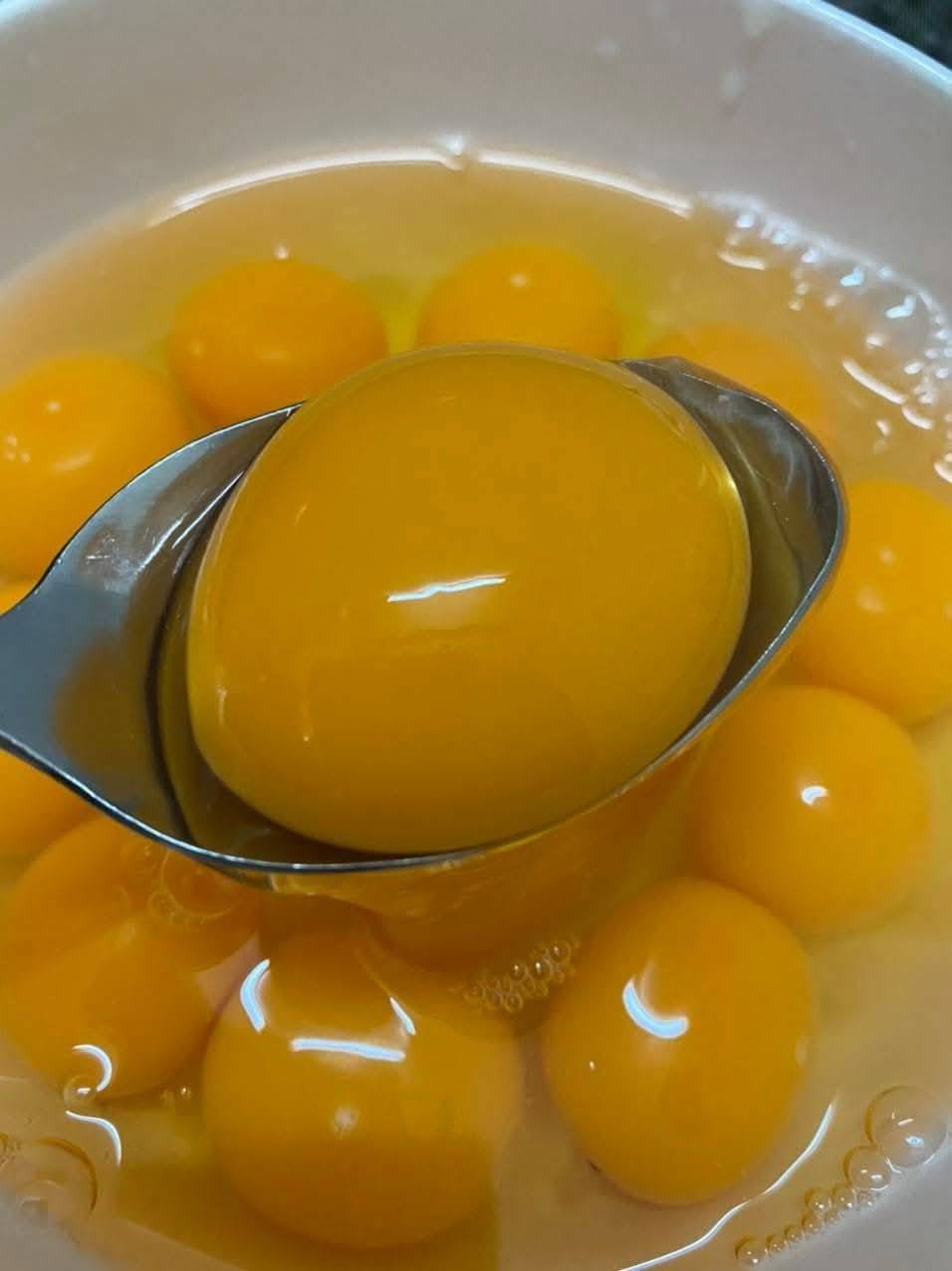 Có thể là hình ảnh về lòng đỏ trứng